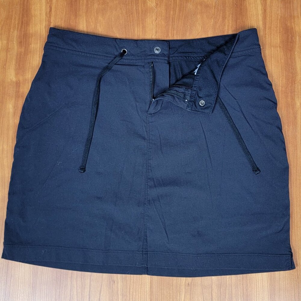 Women's Columbia Black Athletic Skort with Back Pocket - 6 - Picture 5 of 10